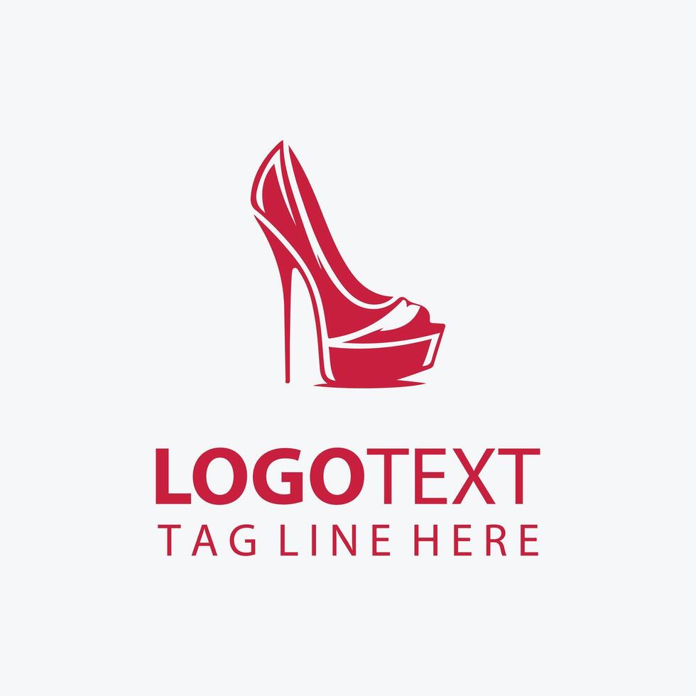 Elegant Steps Heels Logo vector