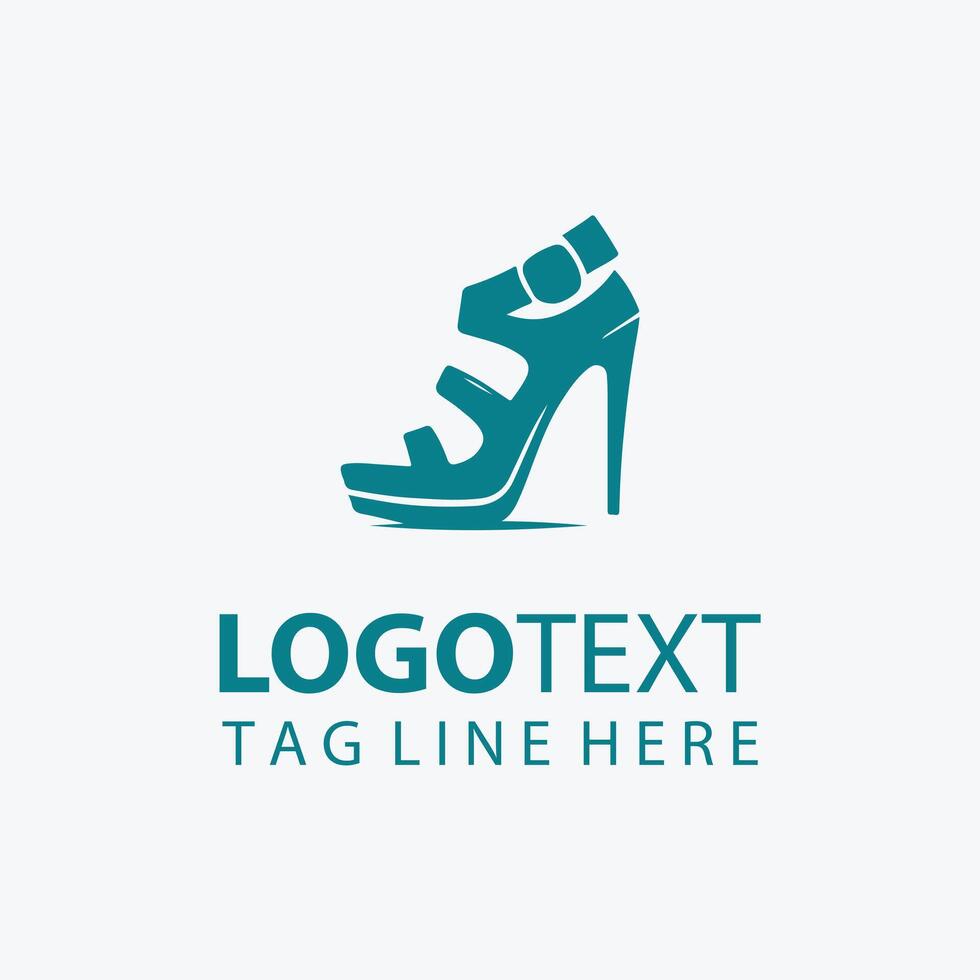 Luxe Stiletto Heels Logo vector