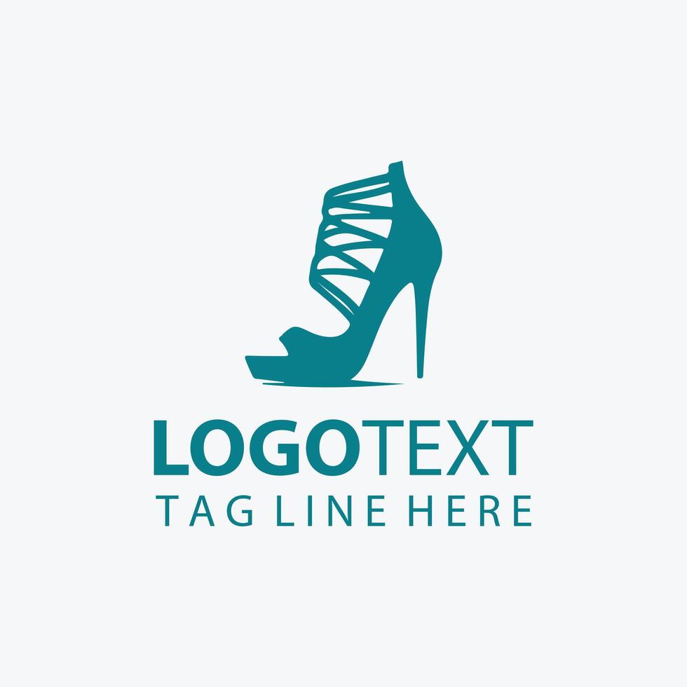 Luxe Stiletto Heels Logo vector