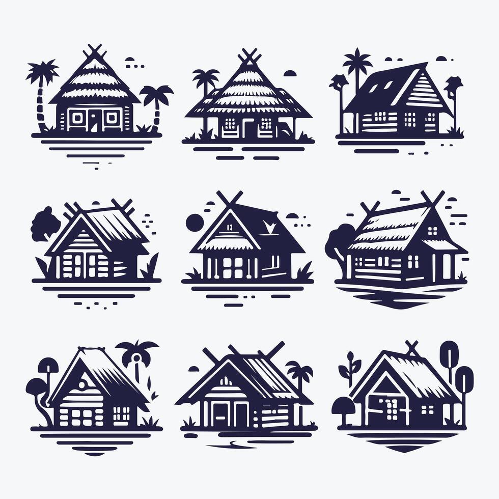 Tribe Hut Logo vector