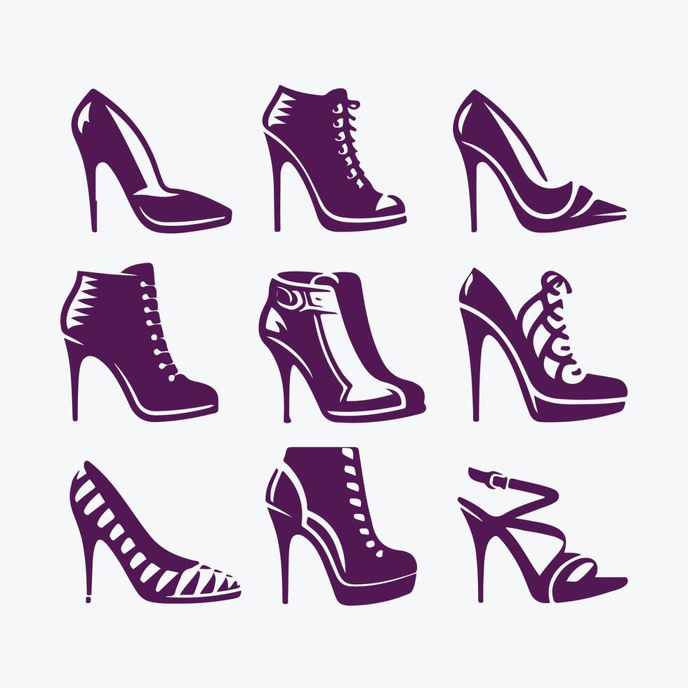 Heels And Grace Logo vector