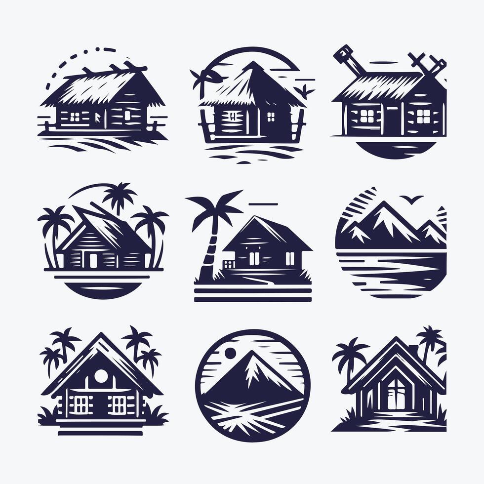 The Cozy Hut Logo vector