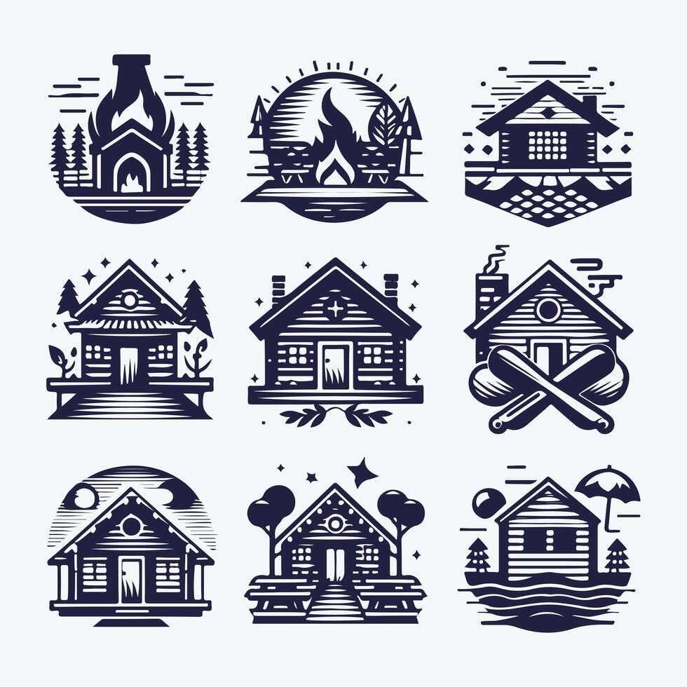 Hut Haven Logo vector