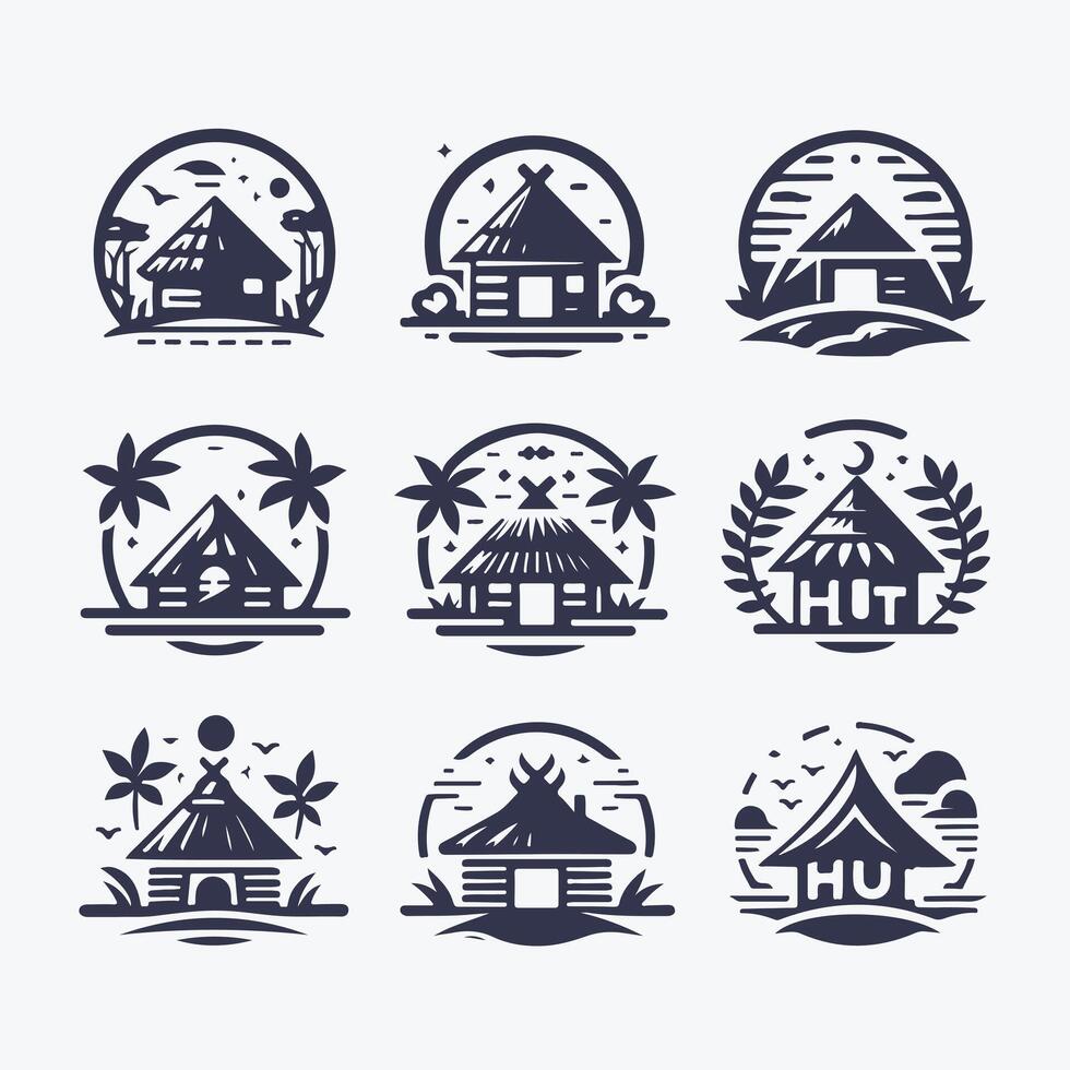 Hut Haven Logo vector