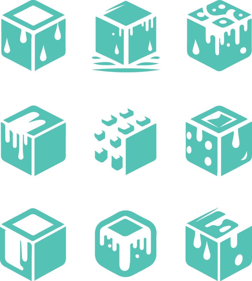 Frost Cube logo vector