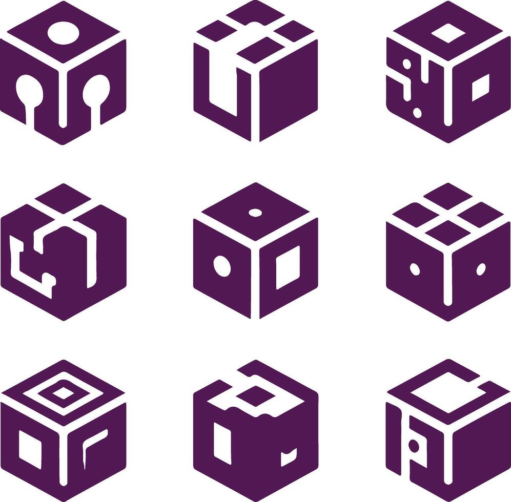 Cube Core Logo vector