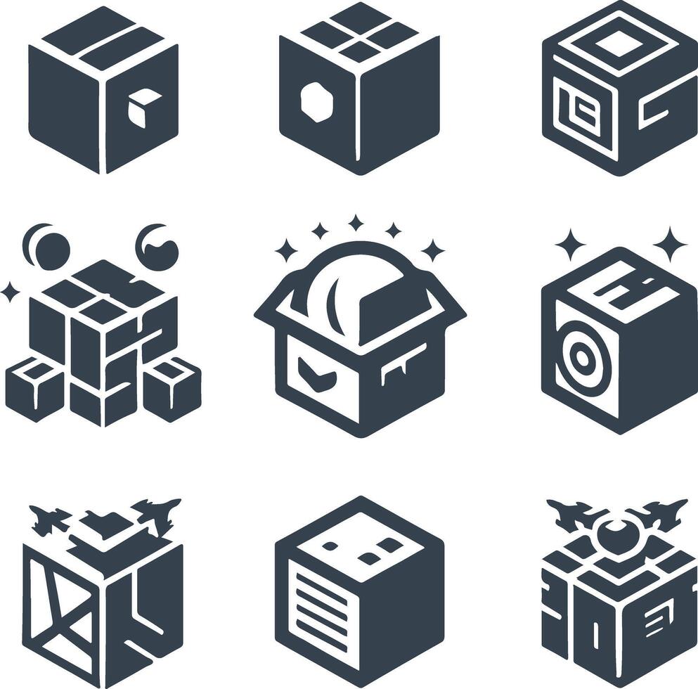 Cube Nest Logo vector