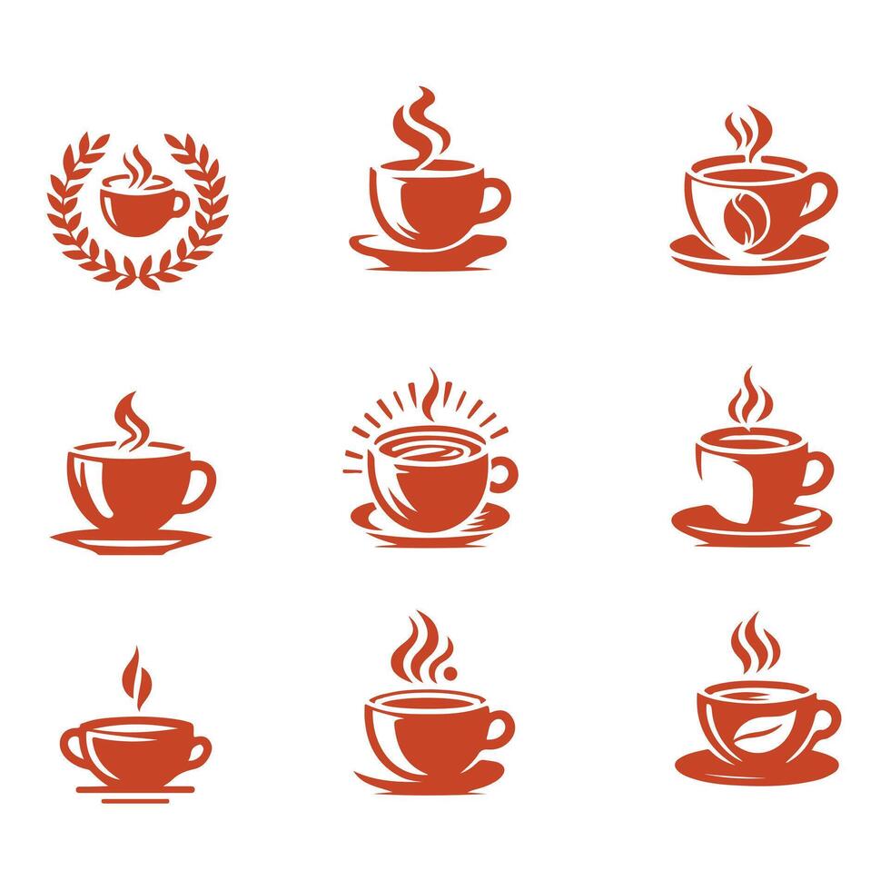 The Daily Grind coffe logo vector