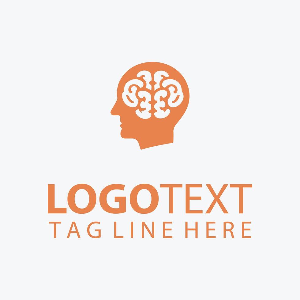 Brain Cortex logo vector