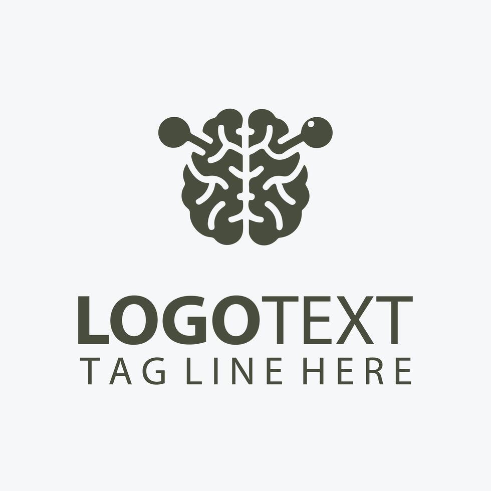 Brain Sync brain logo vector