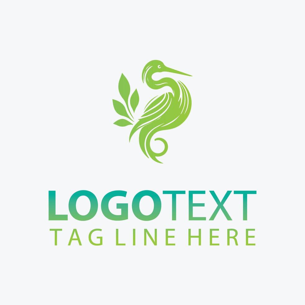 Majestic Wings Elegant Bird Logo vector