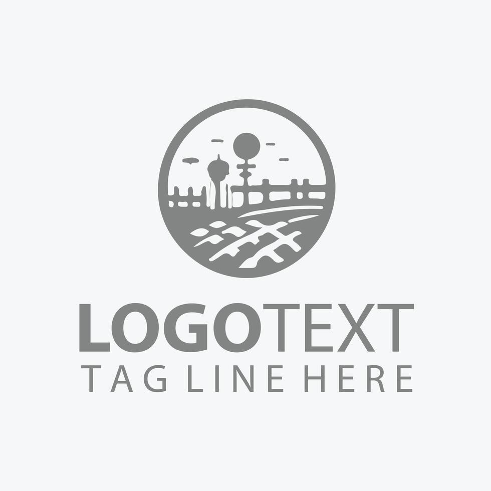 Morning Star Farm Field Logo vector