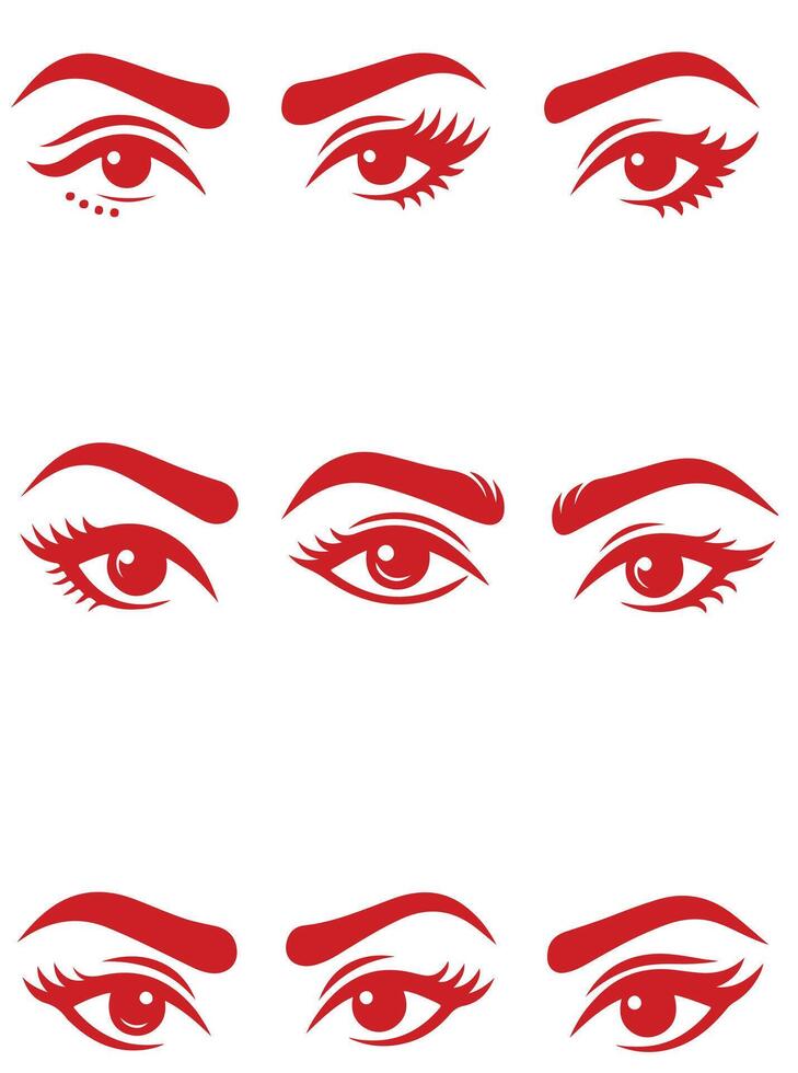Arch Avenue eyebrow collection logo vector