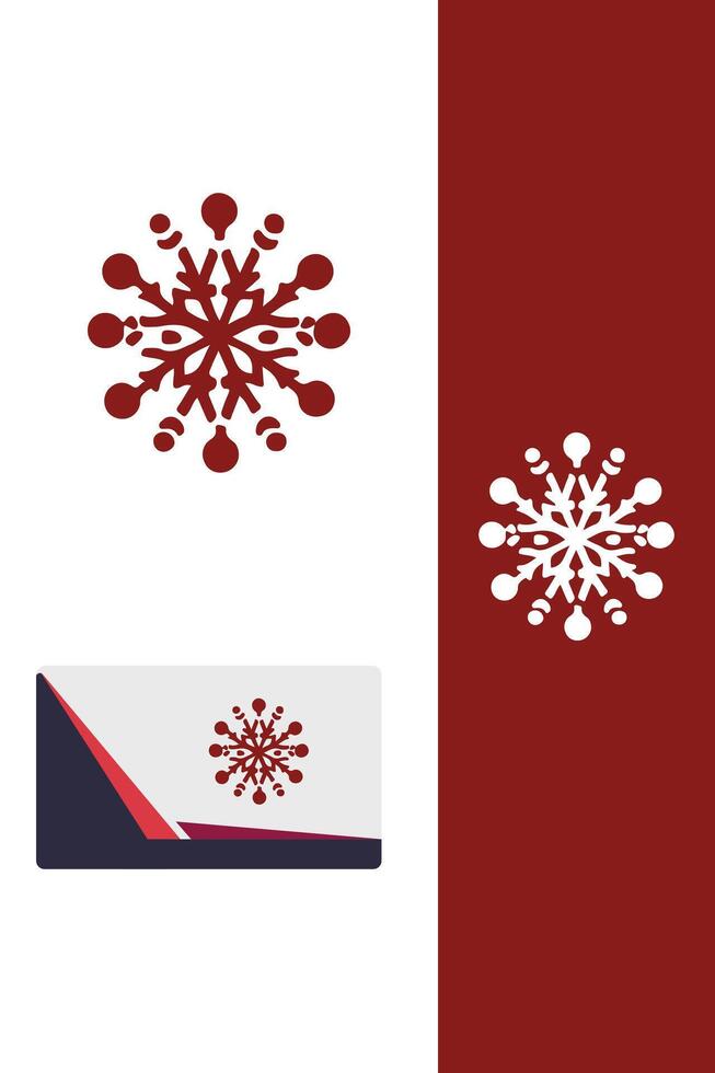 Shining Yuletide christmas lights logo vector