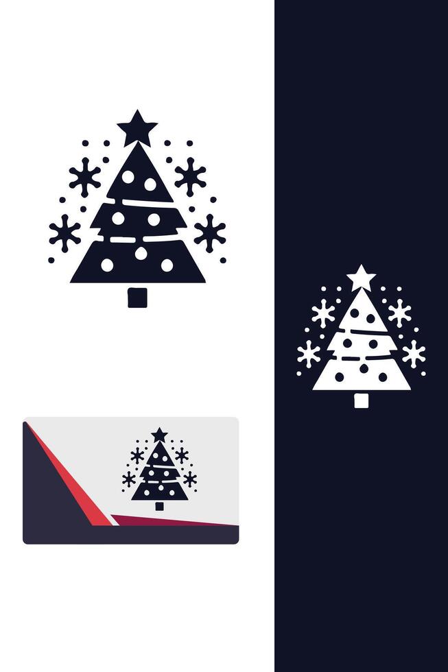 Joyous Twinkles christmas lights logo vector