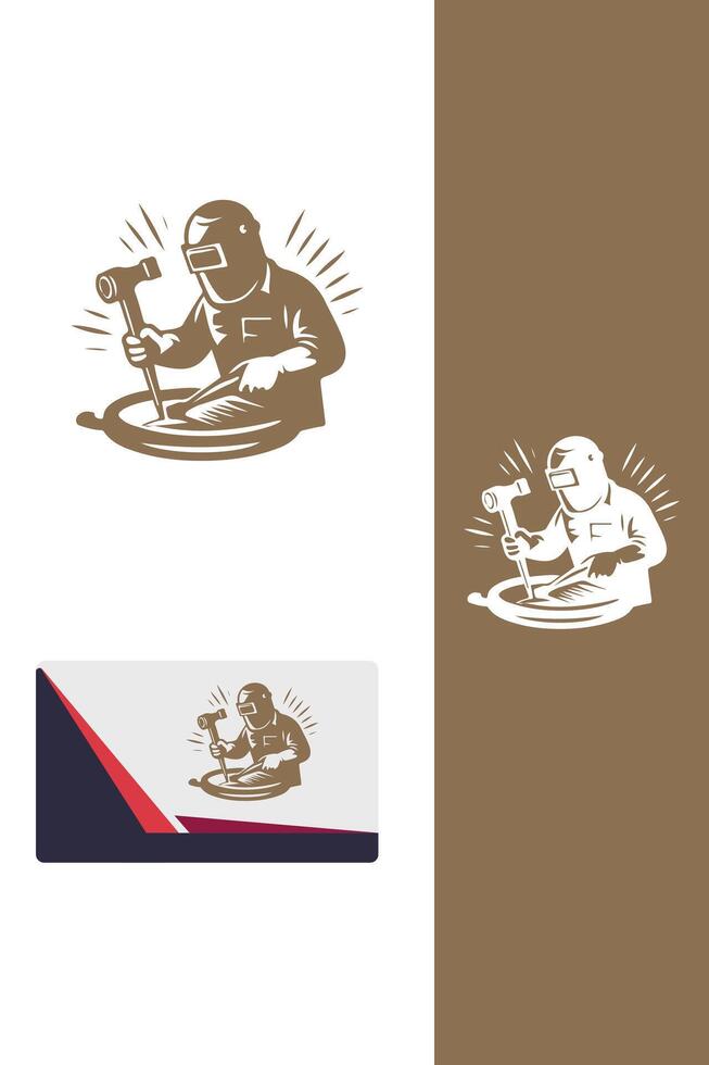 Weld Craft Logo vector