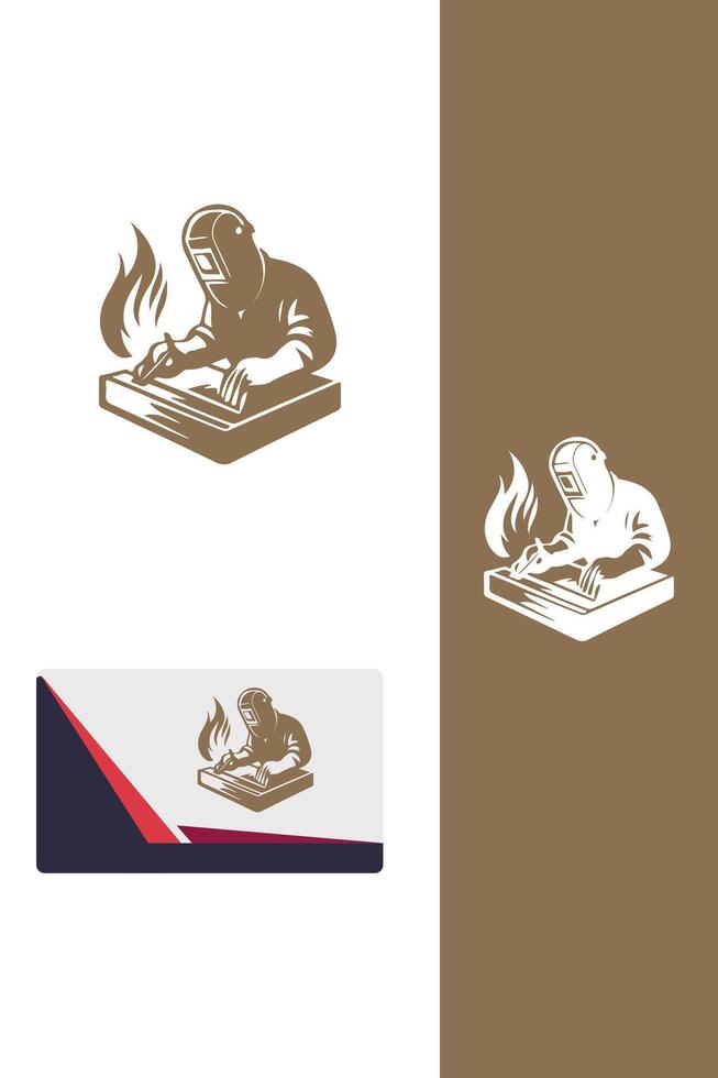 Steel Spark Welding Logo vector