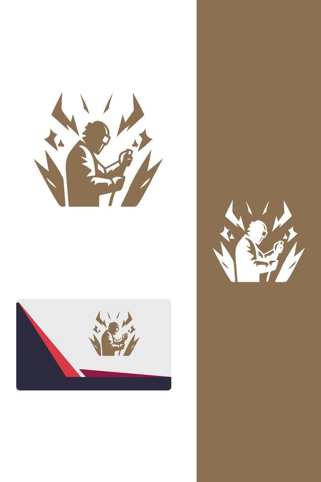 Steel Spark Welding Logo vector