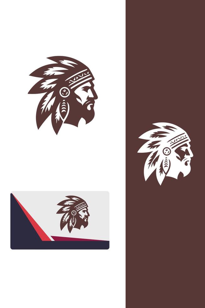 Royal Elephant indean head logo vector