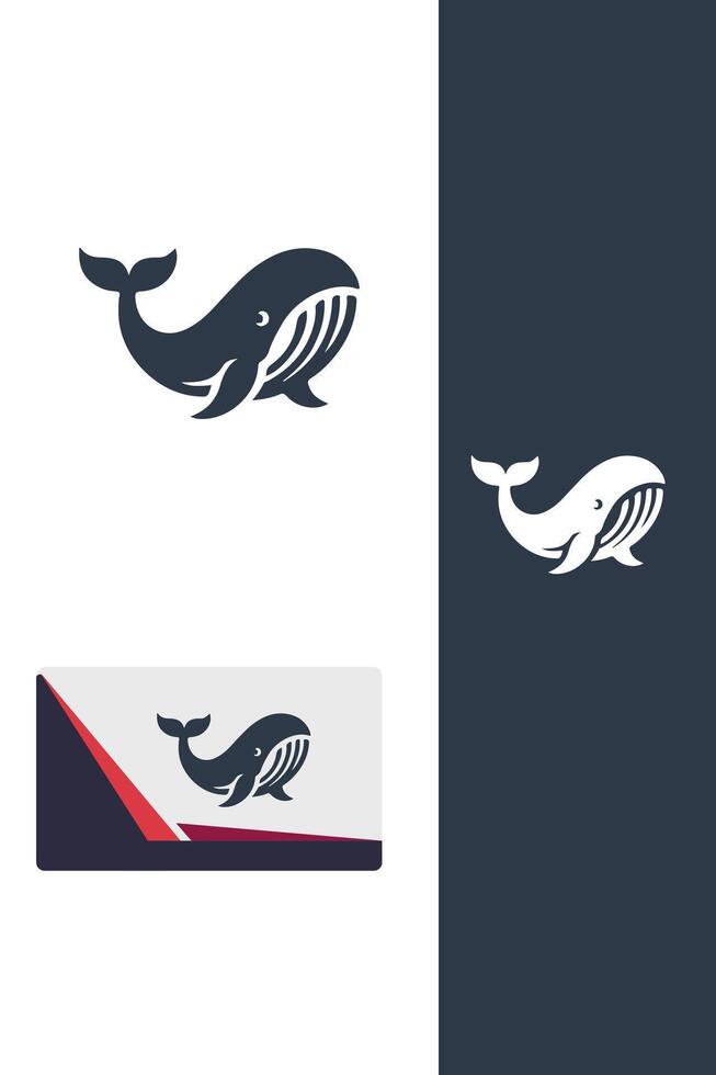 The Mighty Whale Logo vector