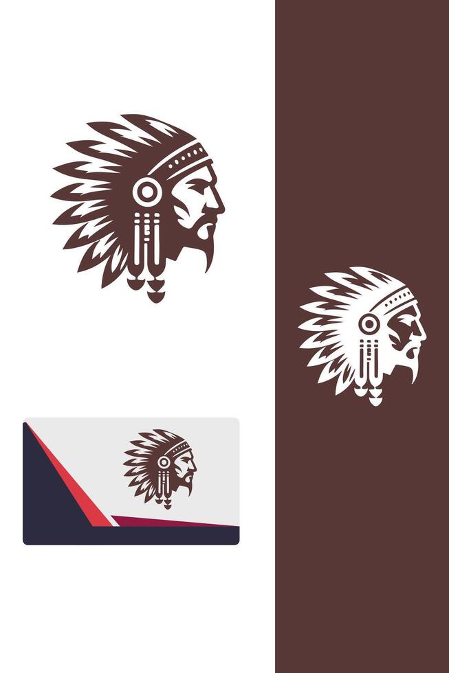 Rajah s Pride indean head logo vector