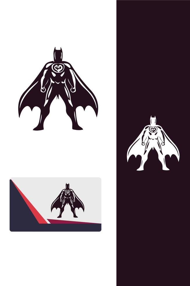 Spectral Guardian super hero logo vector