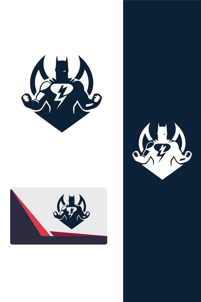 Cosmic Flash super hero logo vector