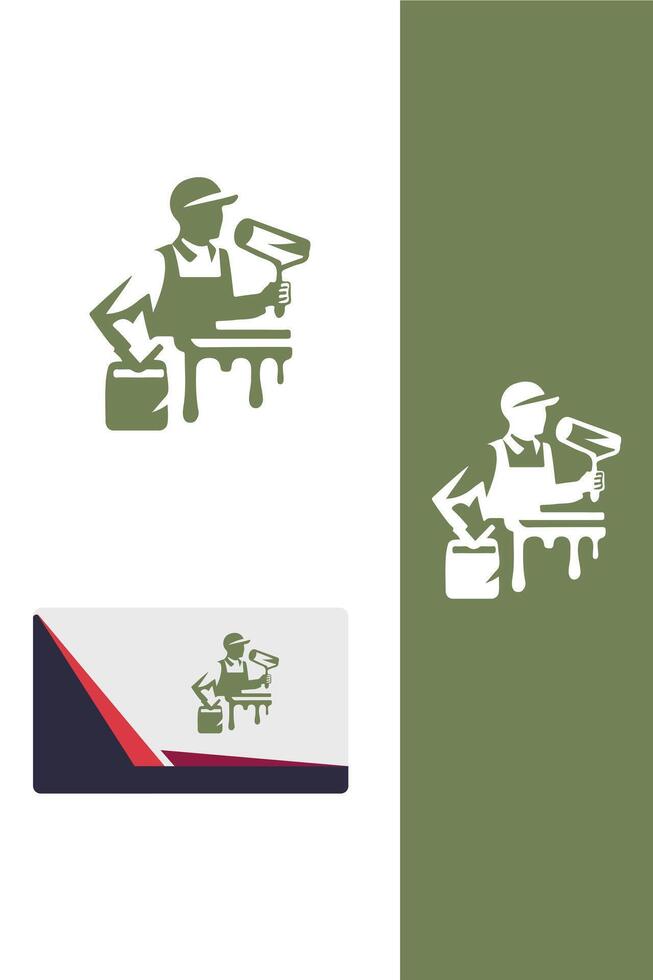 Canvas Masters painter logo vector