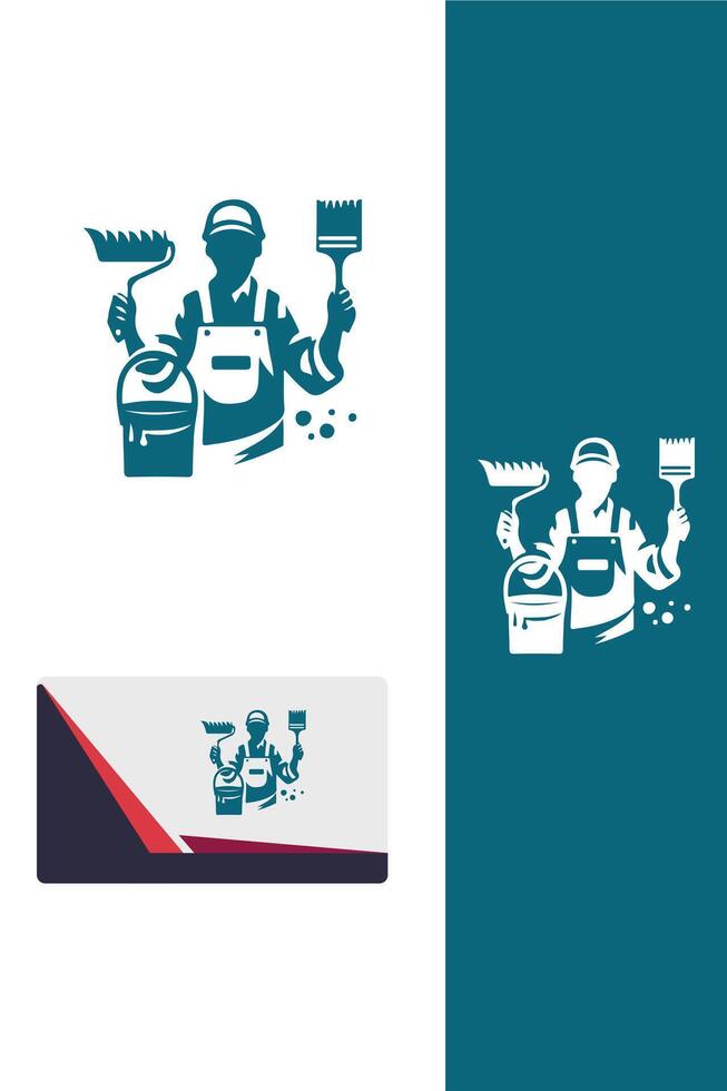 Canvas Masters painter logo vector