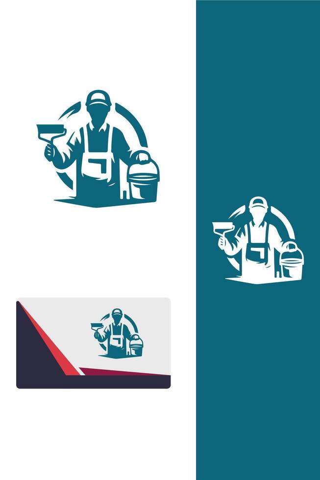 Spectrum Artisan painter logo vector
