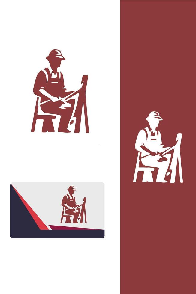 Master stroke Creations painter logo vector