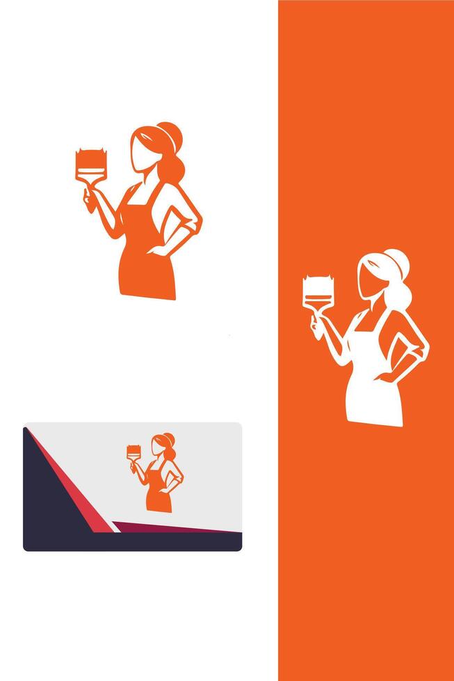 Canvas Echo painter logo vector