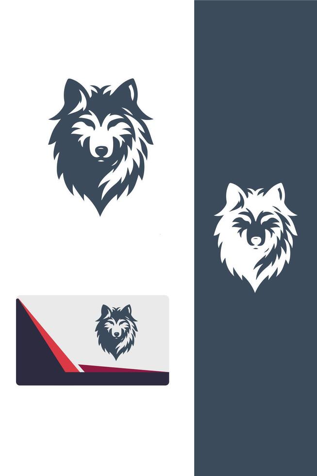 Savage Wolf logo vector