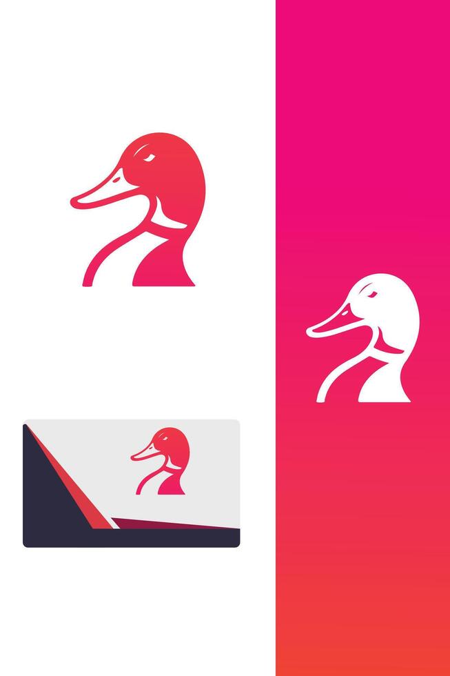Fowl Sniper duck gun logo vector