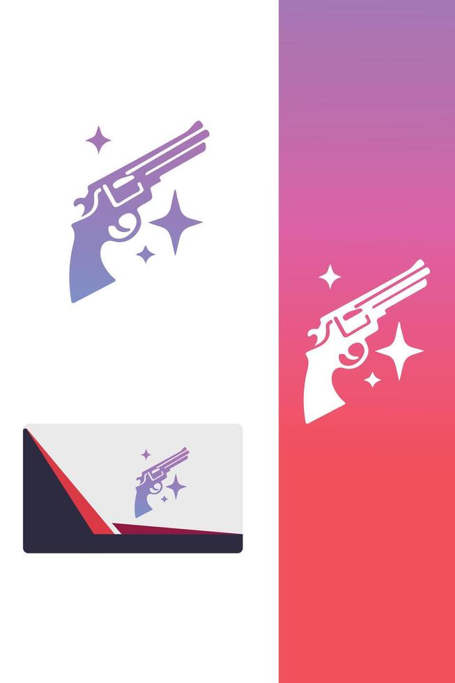 Wing Strike Guns duck logo vector