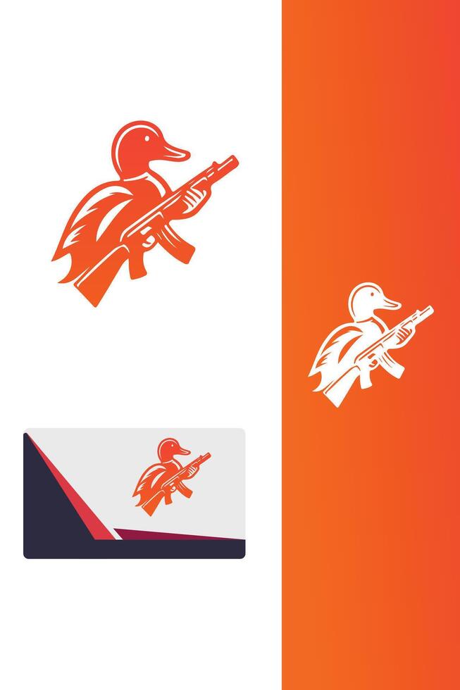 Apex Duck Guns logo vector