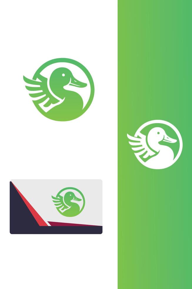 Quack Strike duck gun logo vector