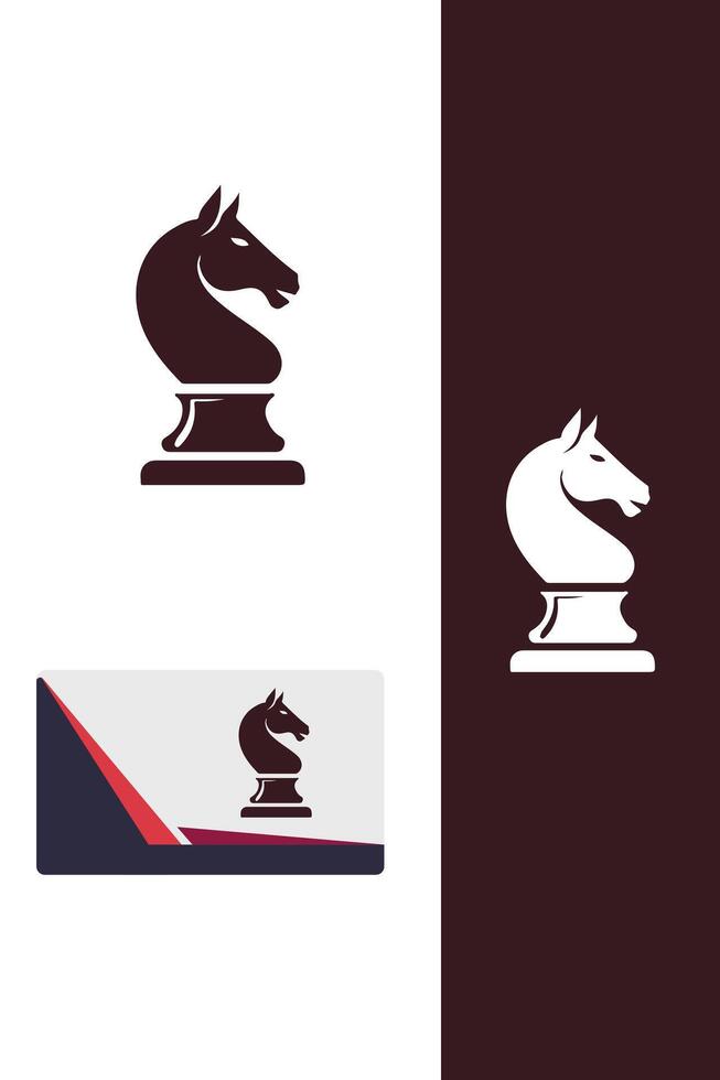Queens Triumph chess logo vector