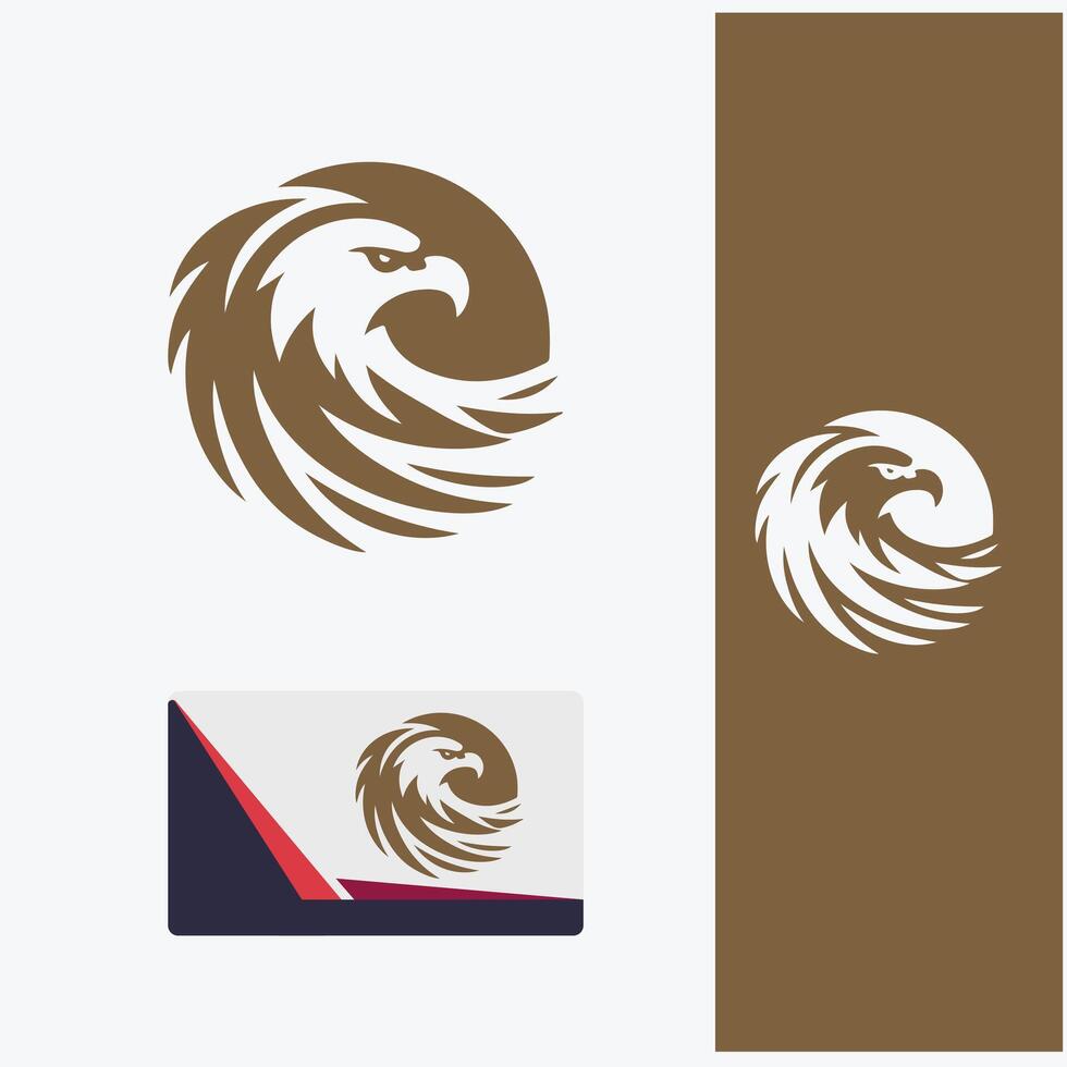 Summit Roost Eagle Nest Logo vector
