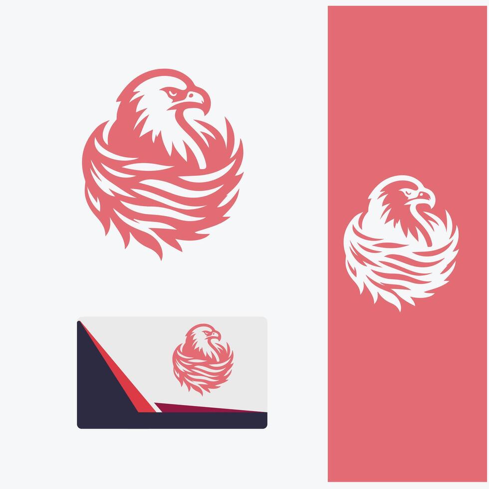 Eagles Nest Logo Watch vector