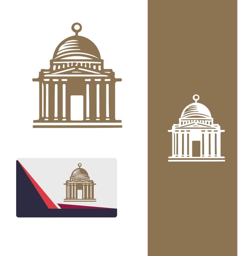 Arc Scape Architecture Logo Design vector