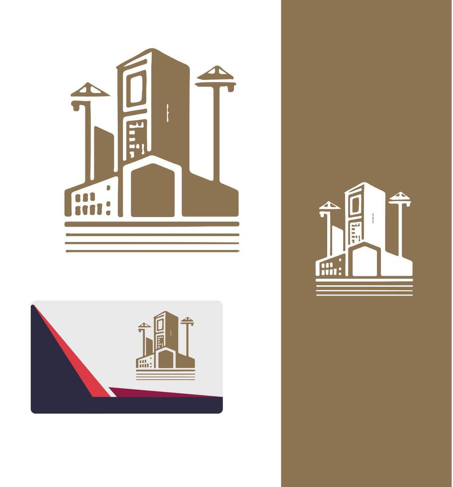 Modus Architecture Logo Design Group vector