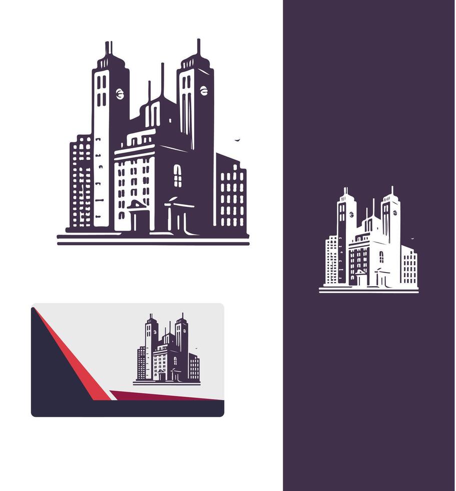 Line Scape Architects Logo vector