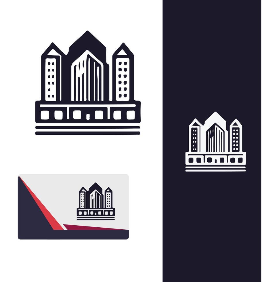 Constructive Architecture Logo Design vector
