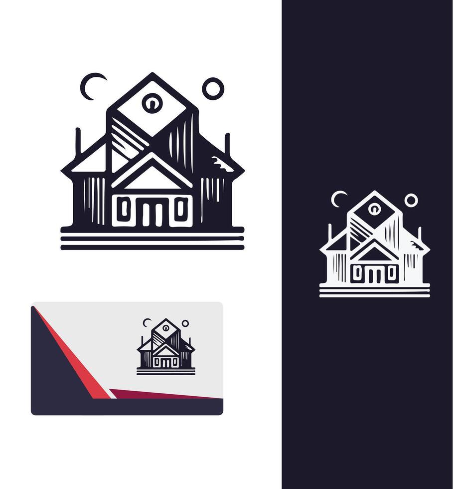 Mode Space Studios Architecture Logo vector