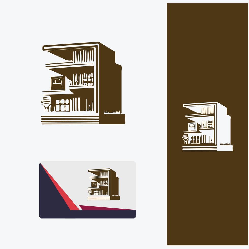 Elemental Spaces Architecture Logo vector