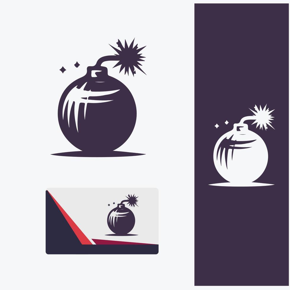 Detonate X Bomb Logo vector