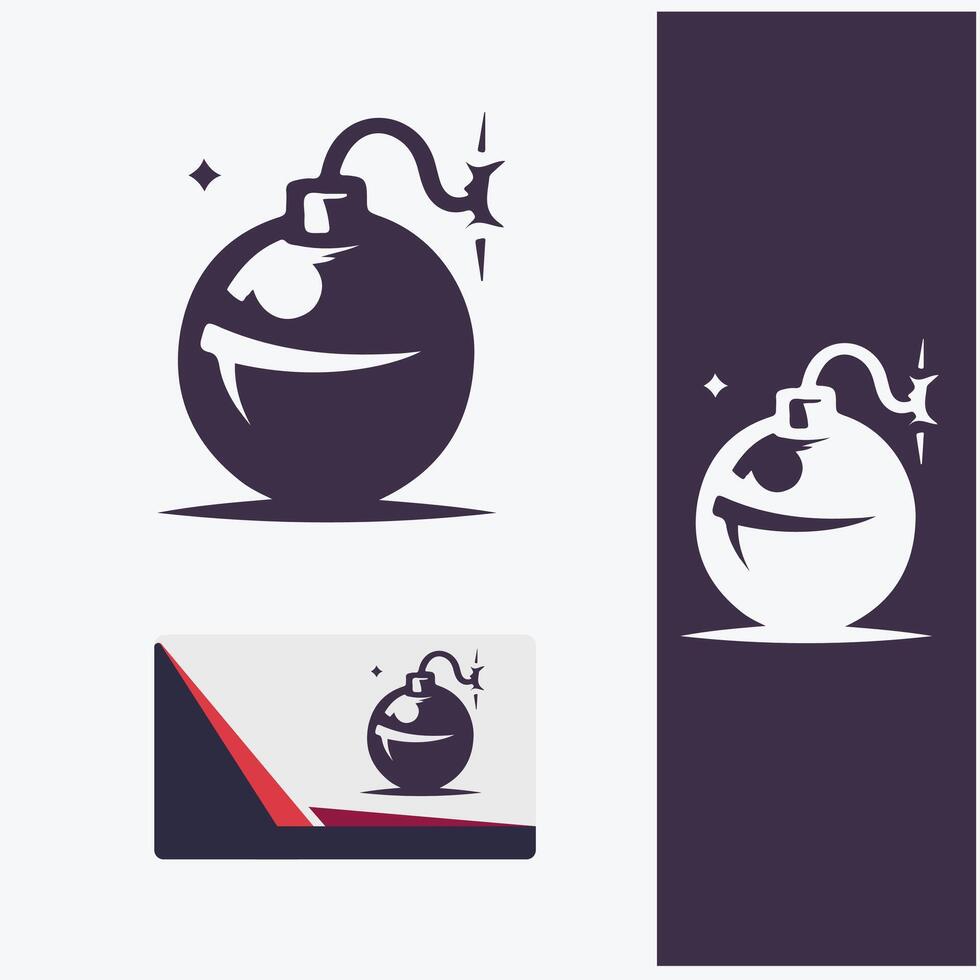 Blast Zone Bomb Logo vector