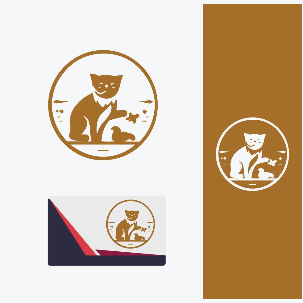 Vet Care Solutions veterinary logo vector