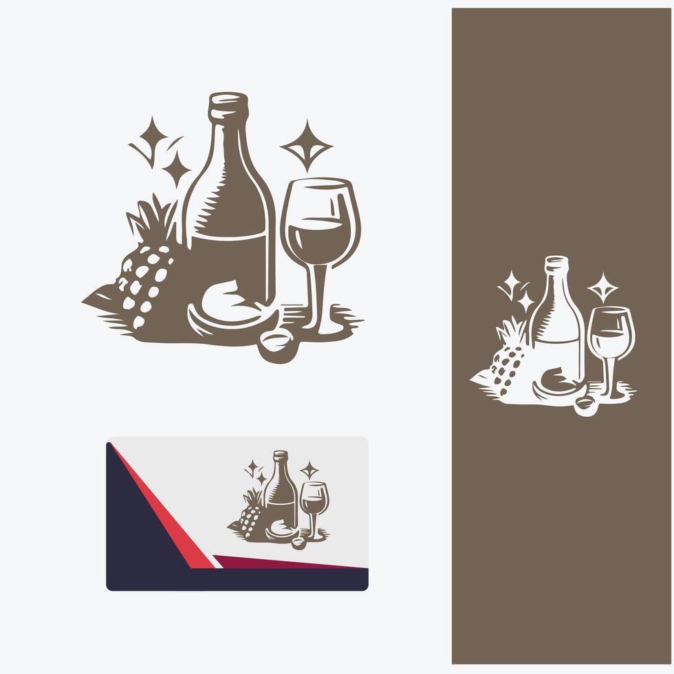 Grandmaster Grid chess board logo vector